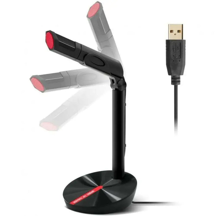 Микрофон Spirit of Gamer MIC-EKO Черен Червен