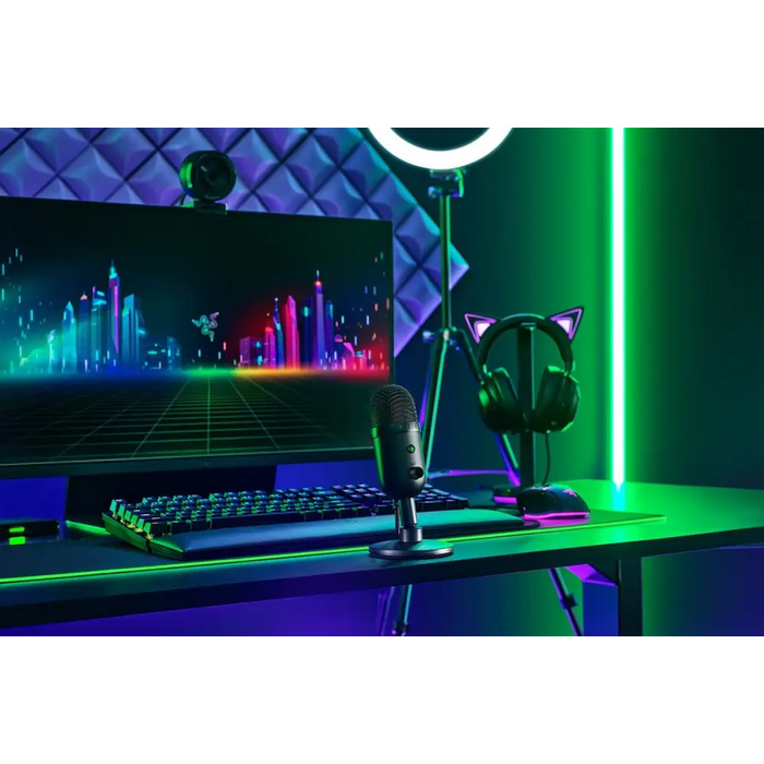 Микрофон за компютър Razer Seiren V2 X Black