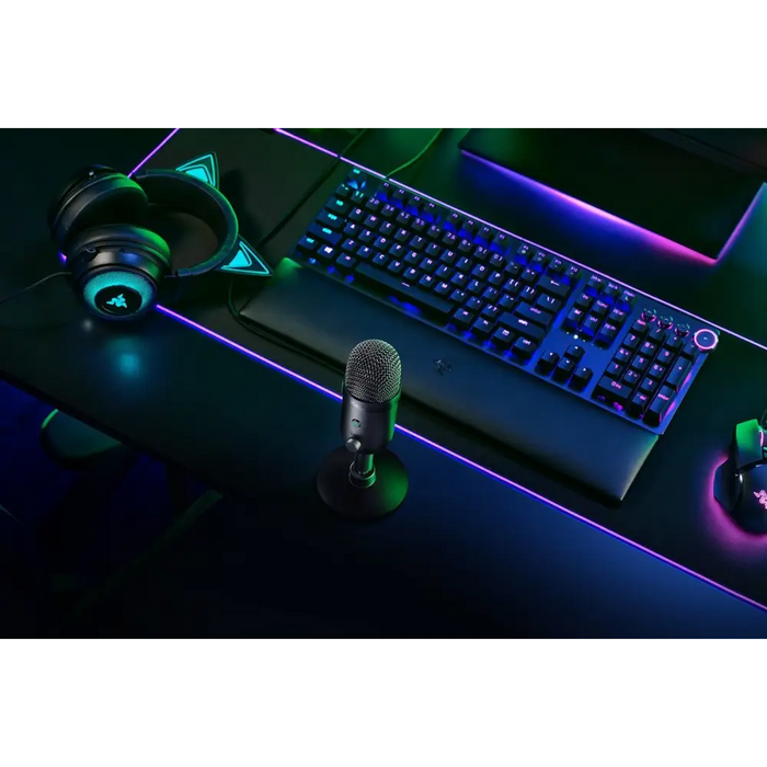 Микрофон за компютър Razer Seiren V2 X Black