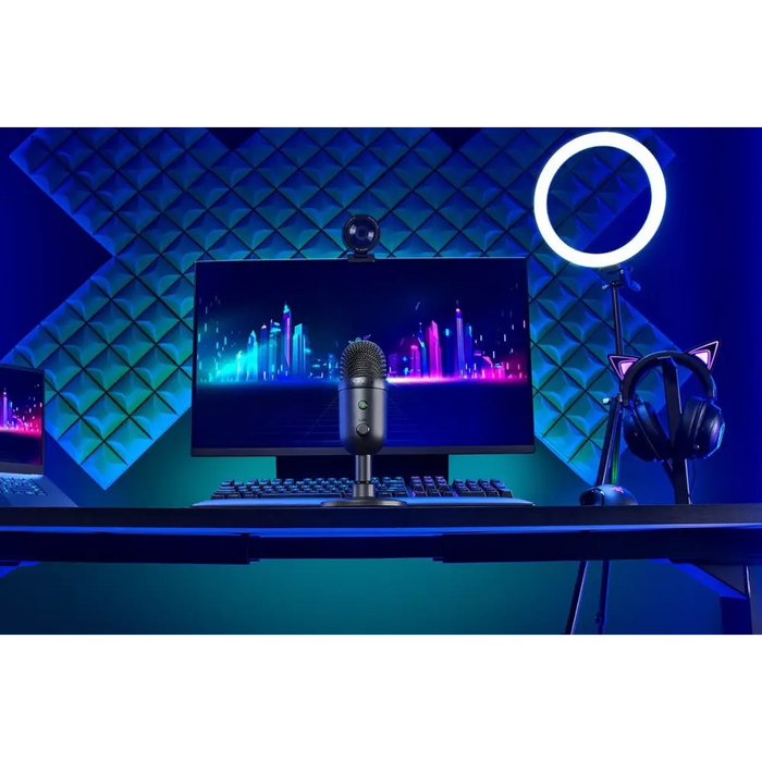 Микрофон за компютър Razer Seiren V2 X Black
