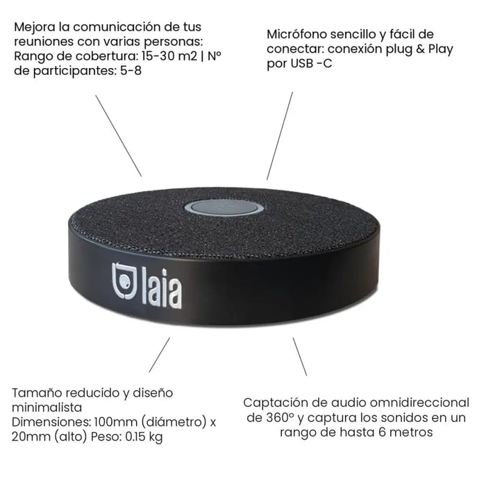 Микрофон Laia BHM Черен