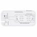 Mikrotik wAP R ac 867 Mbit/s бяло захранване през Ethernet