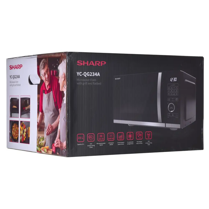 МИКРОВЪЛНОВА ФУРНА SHARP YC-QG234AEB