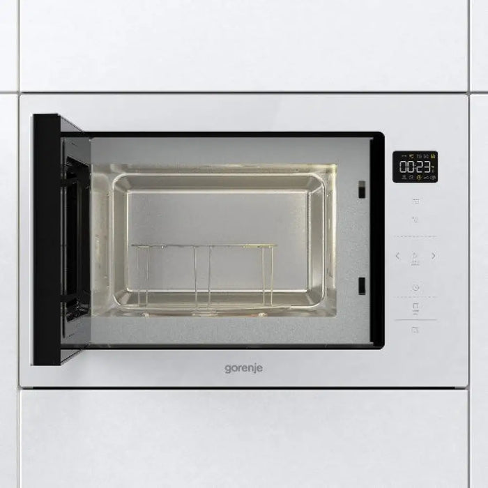 Микровълнова печка Gorenje BM251SG2WG с грил бяла вградена