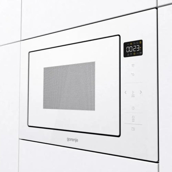 Микровълнова печка Gorenje BM251SG2WG с грил бяла вградена