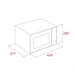 Микровълнова фурна TEKA MWE FS25 G WH бяла