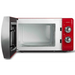 Микровълнова печка SCHNEIDER SMW20VMR Червена