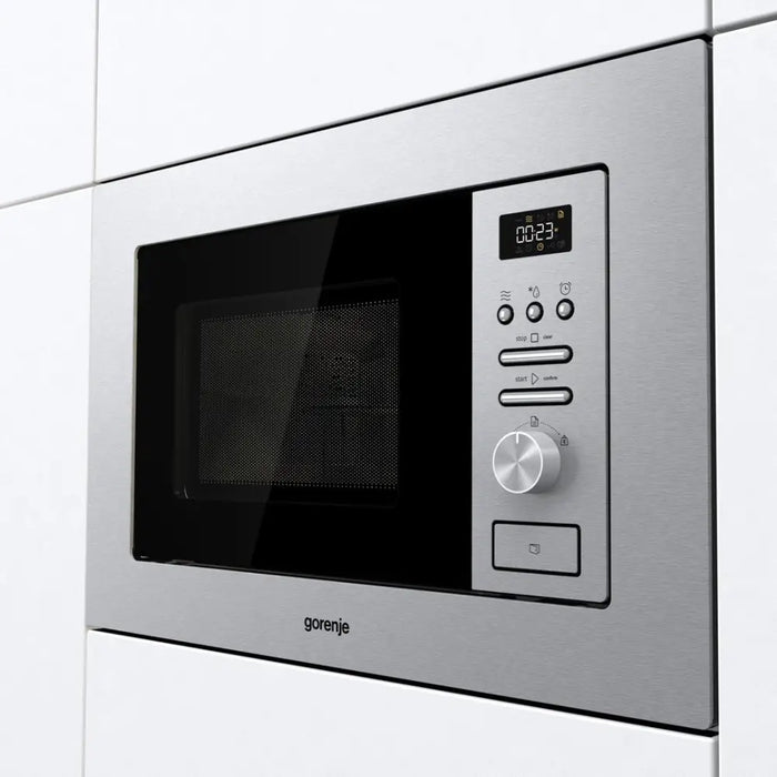 Микровълнова фурна Gorenje BMI201AG1X с грил Вградена 20 л