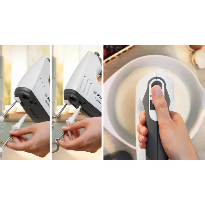 Миксер Bosch MFQ37490 Ръчен миксер 750 W Сив Бял