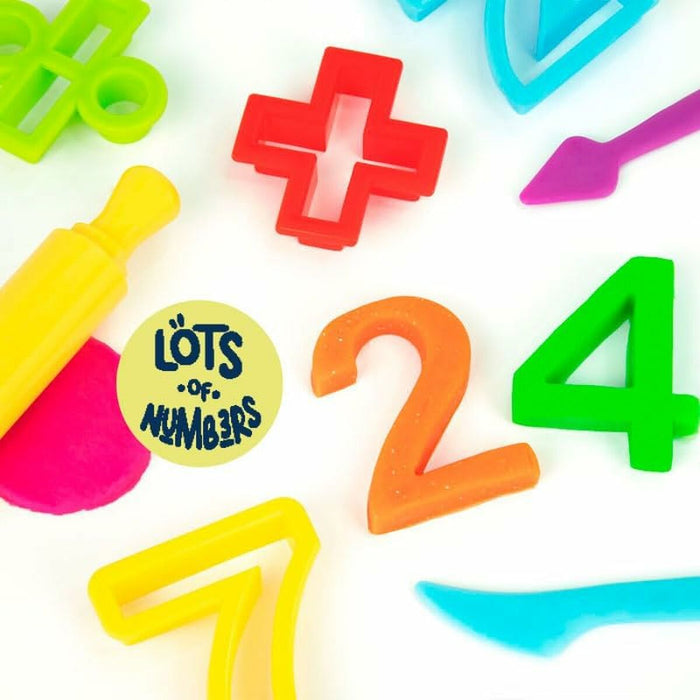 Моделираща паста Milan Soft Dough Lots of Numvers