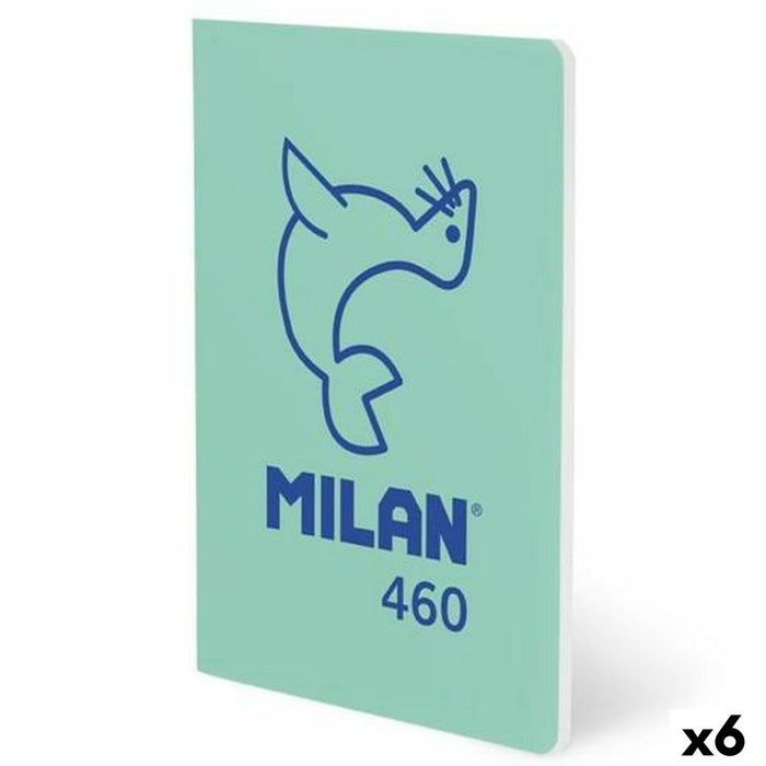 Тефтер Milan Зелен A5 24  Листи (6 броя)