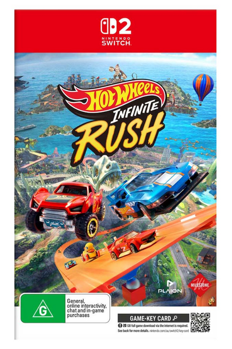 Игра HOT WHEELS INFINITE RUSH - Код в кутия (NSW2)