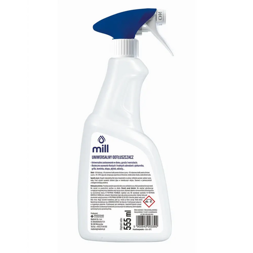 Mill Clean универсален обезмаслител за мазни петна 555 мл