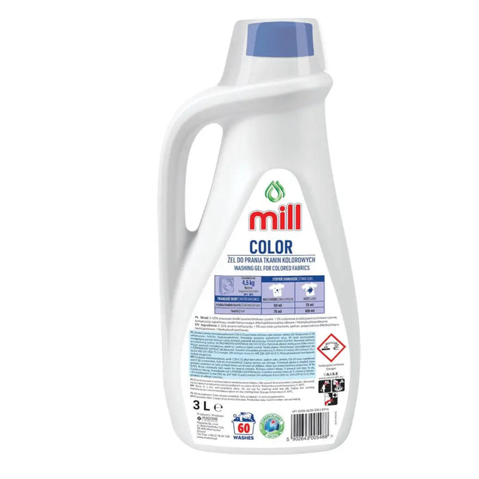 Mill Color Измиващ гел 3 L 60 пранета