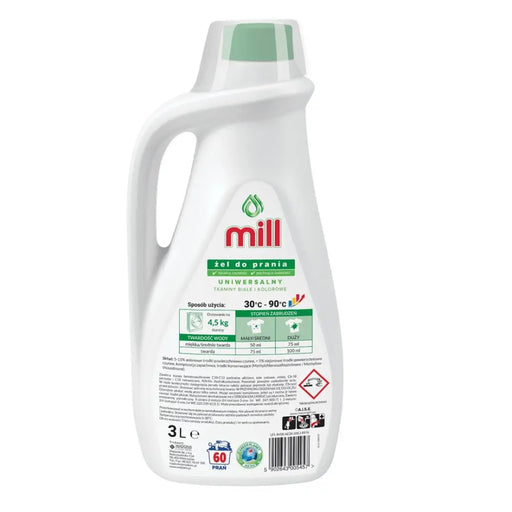 Mill универсален гел за пране 3 L 60 пранета