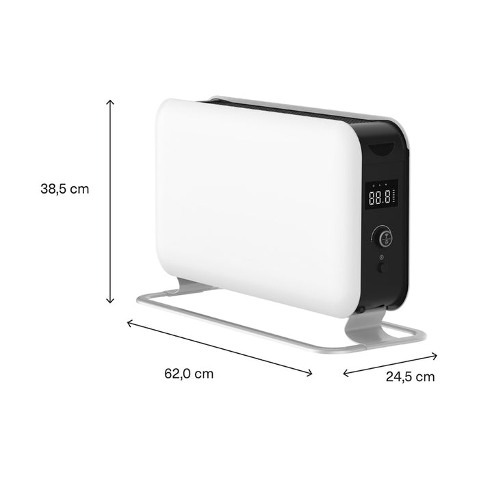 Конвектор MILL CO1500MAXWIFI3 , УПРАВЛЕНИЕ ОТ ПРИЛОЖЕНИE БЯЛ, WI-FI