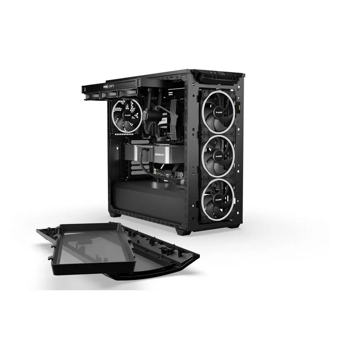 мълчи! Shadow Base 800 FX Black Midi Tower