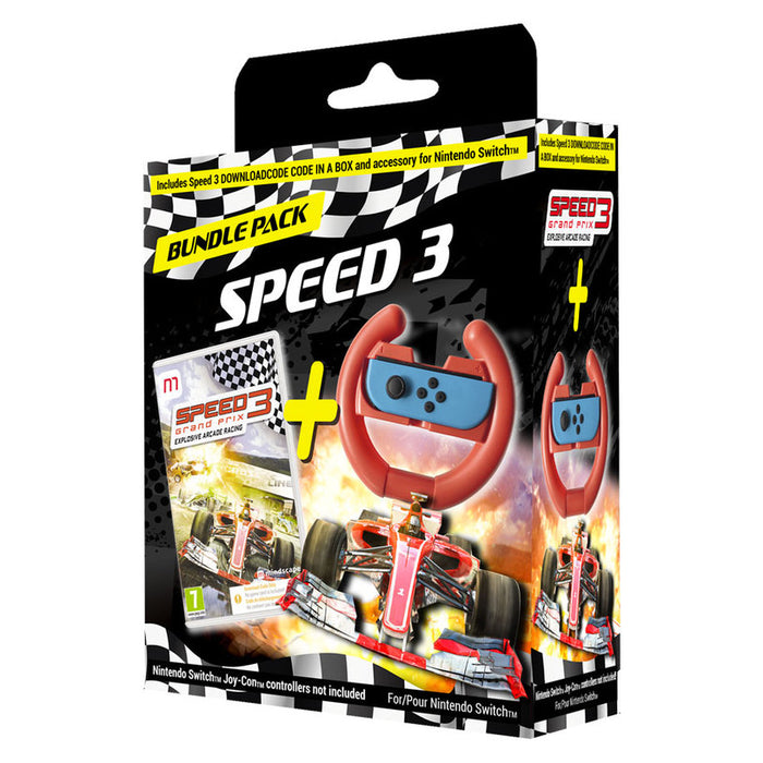 MINDSCAPE SPEED 3 STEERING WHEEL BUNDLE