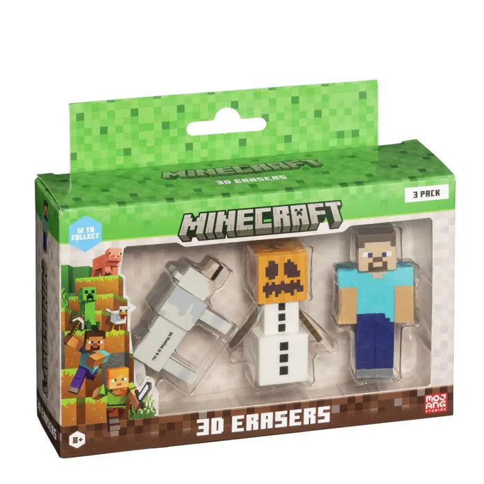 MINECRAFT 3D ГУМИЧКИ - 3 ПАКЕТ ВЕР.Б