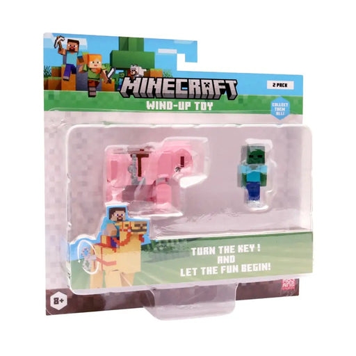 MINECRAFT S2 3D НАВИВАЩА СЕ ИГРАЧКА - БЕБЕ ЗОМБИ И ПРАСЕ