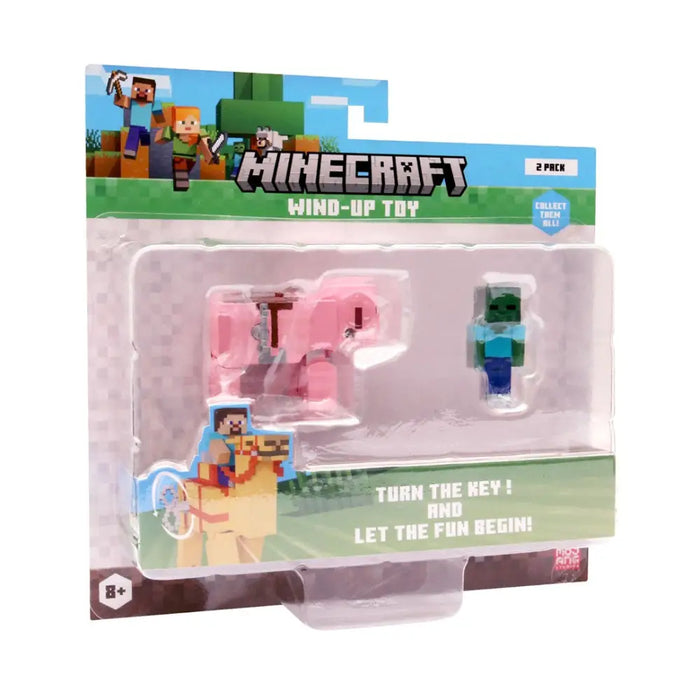 MINECRAFT S2 3D НАВИВАЩА СЕ ИГРАЧКА - БЕБЕ ЗОМБИ И ПРАСЕ