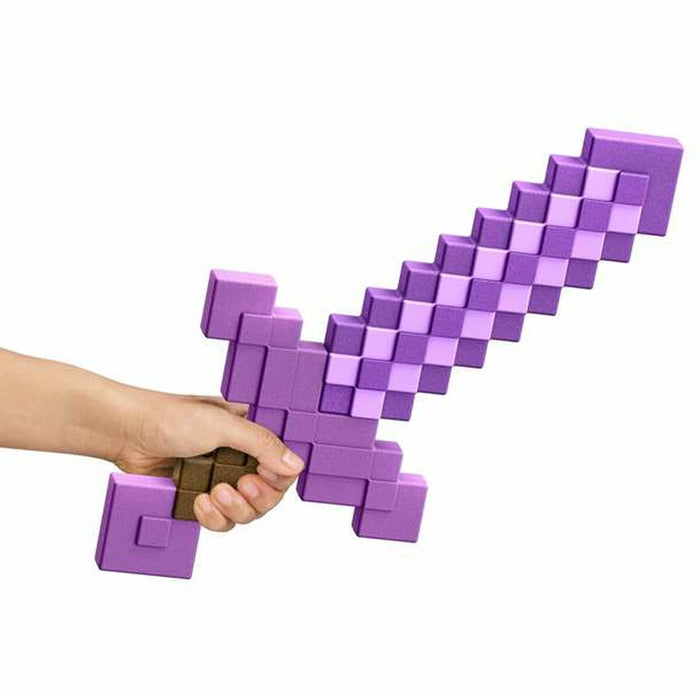Играчка Меч Minecraft Лилав