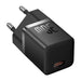 Мини адаптер Baseus GaN5 30W черен