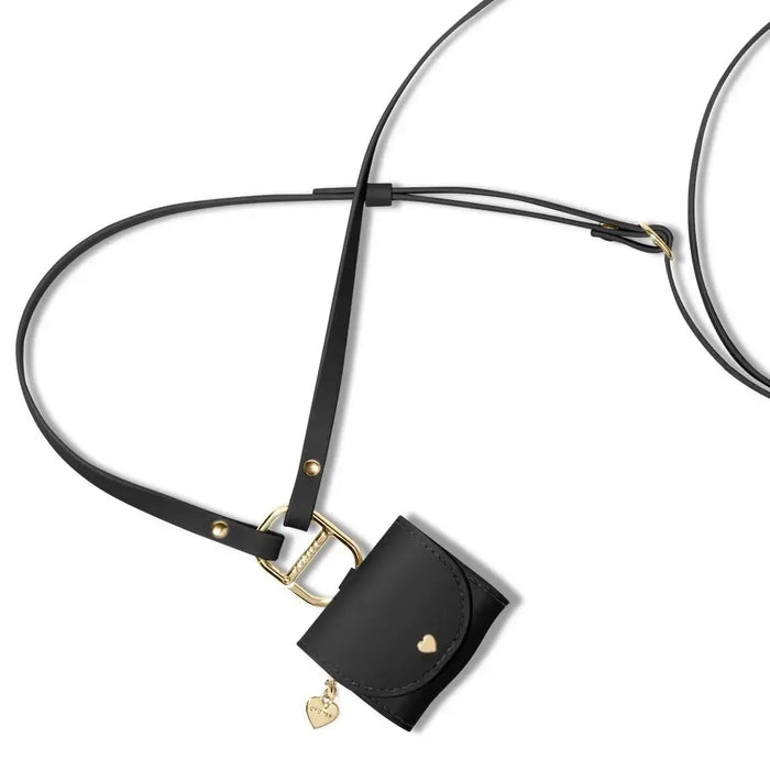 Мини чанта Spigen Cyrill за AirPods 4 - черна
