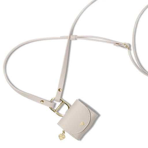 Мини чанта Spigen Cyrill за AirPods 4 - бежова