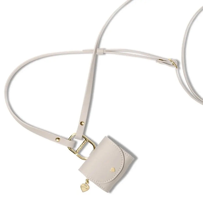 Мини чанта Spigen Cyrill за AirPods 4 - бежова