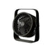 MINI DESK FAN SMALL USB C FAN 3600 mAh - черен