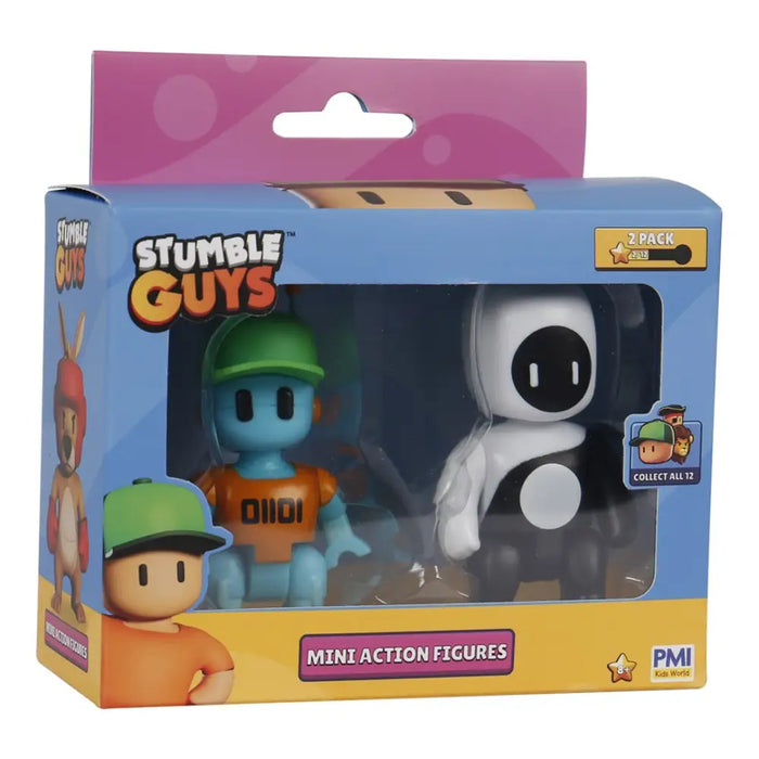 МИНИ ЕКШЪН ФИГУРКИ STUMBLE GUYS S2 - 2 ПАКЕТ ВЕР.Е
