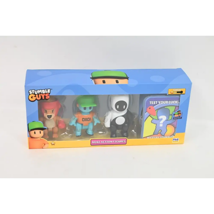 МИНИ ЕКШЪН ФИГУРКИ STUMBLE GUYS S2 - 4 ПАКЕТ ВЕР.C