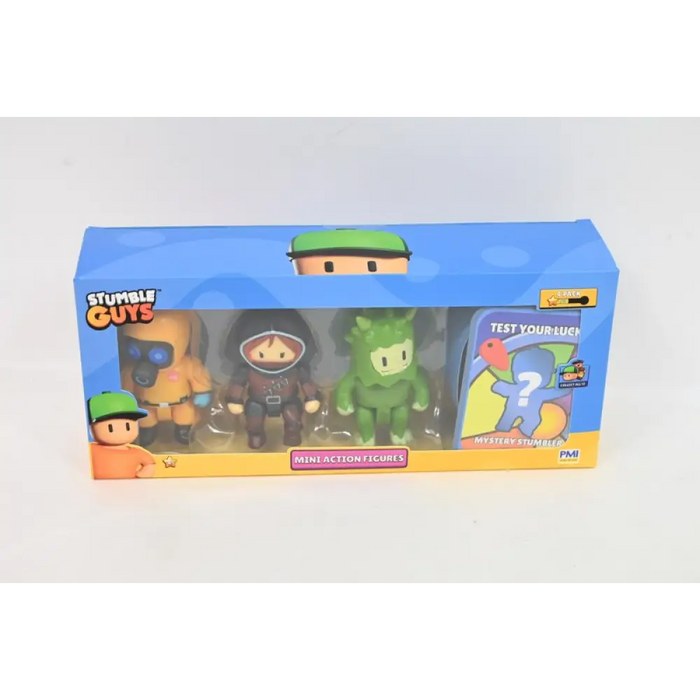 МИНИ ЕКШЪН ФИГУРКИ STUMBLE GUYS S2 - 4 ПАКЕТ ВЕР.A