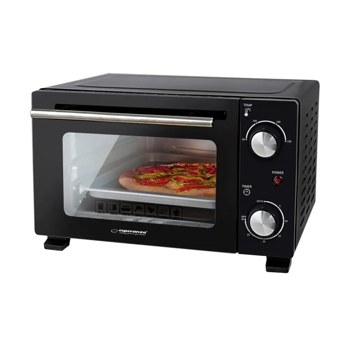 Мини фурна Esperanza EKO007N 10 л 800 W Черна