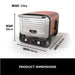 Мини фурна за пица NINJA Woodfire Outdoor Oven OO101EU 8 в 1