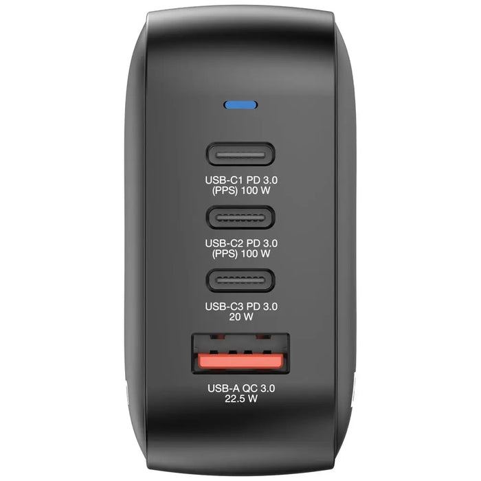 Mini GaN зарядно устройство Verbatim 100 W 4 порта за САЩ