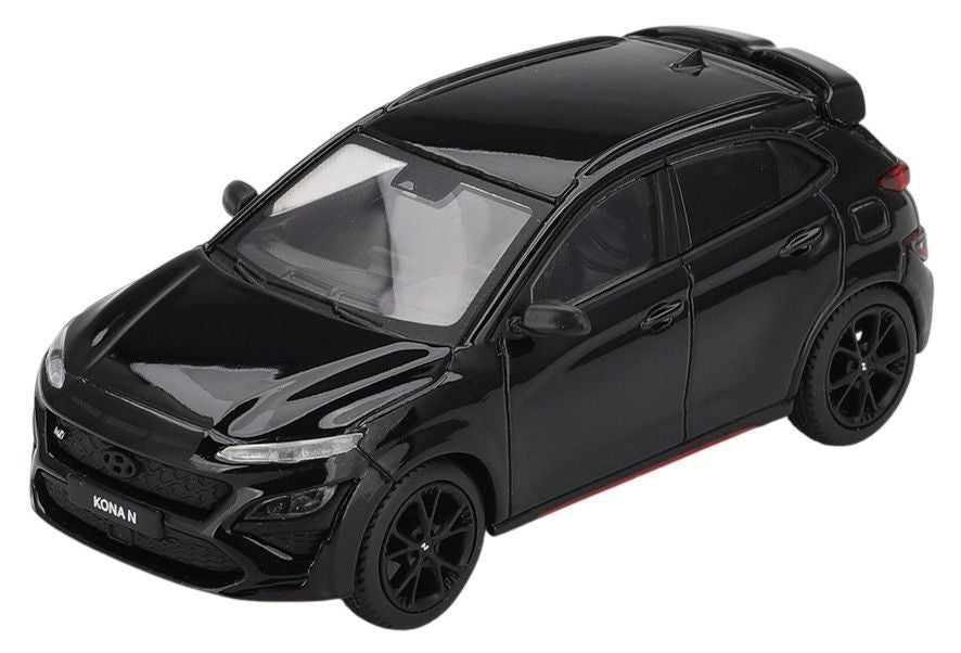 Колекционерски модел Mini GT Съвременни: Автомобили - Hyundai KONA N Phantom Black 2022 (LHD)
