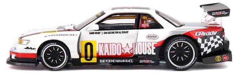 Колекционерски модел Mini GT Състезателни: Автомобили - Nissan Silvia S13-R Circuit Spec V1, 1991