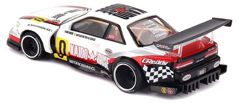 Колекционерски модел Mini GT Състезателни: Автомобили - Nissan Silvia S13-R Circuit Spec V1, 1991