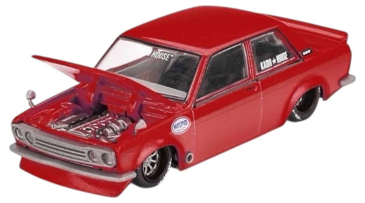 Колекционерски модел Mini GT Съвременни: Автомобили - Datsun 510 Street Nismo V3, 1969