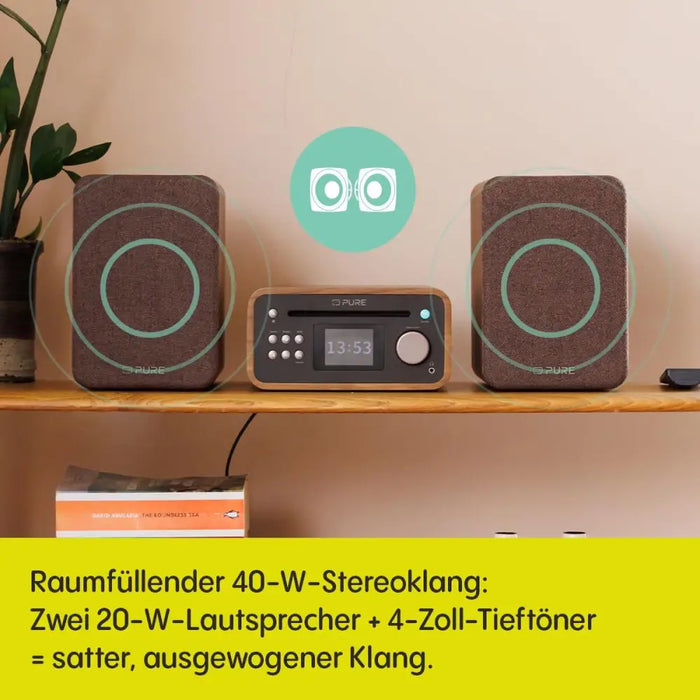 Мини Hifi система Pure PURE CLASSIC STEREO MINI CAFE
