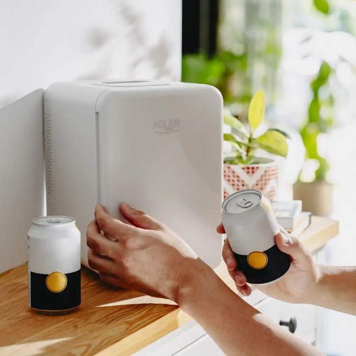 МИНИ ХЛАДИЛНИК ADLER AD 8084G СИВ