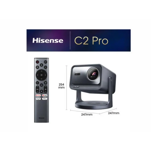 Мини лазерен проектор Hisense C2 Pro Smart 4K Ultra HD