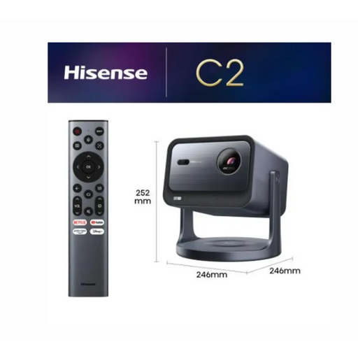 Мини лазерен проектор Hisense C2 Smart 4K Ultra HD