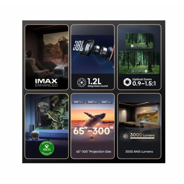 Мини лазерен проектор Hisense C2 Ultra Smart 4K Ultra HD