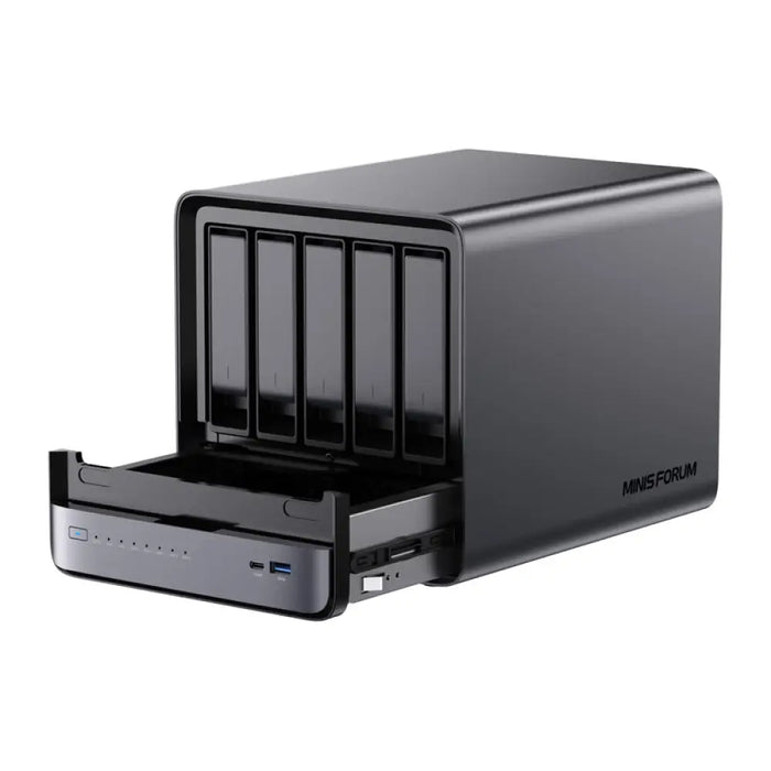 МИНИ-ПК Minis Forum NAS N5 Pro AMD Ryzen AI 9 HX Pro 370