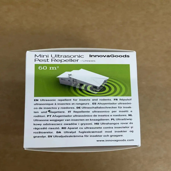 Мини Ултразвуков Репелент за Насекоми и Гризачи InnovaGoods