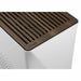 мини висока кутия ATX / ITX Fractal Сребрист