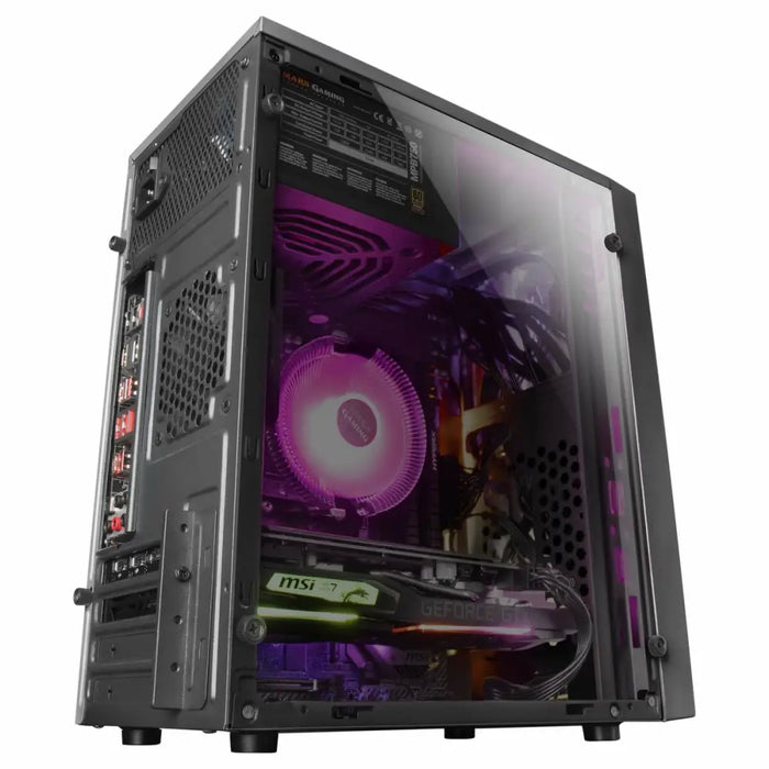 мини висока кутия ATX / ITX Mars Gaming MCM Черен
